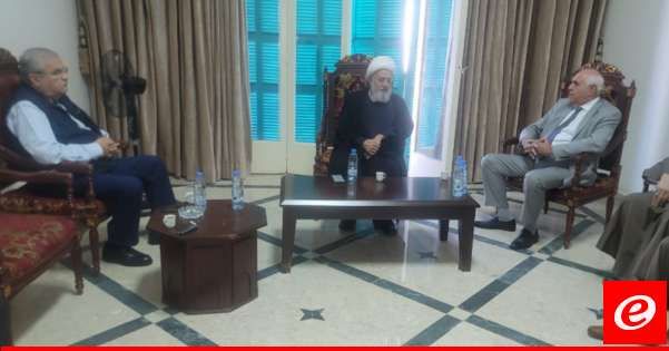 الخطيب التقى رئيس بلدية الحازمية ونقيب المحررين: المقاومة هي حال اضطرارية للدفاع عن لبنان