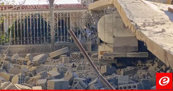 "النشرة": القصف الاسرائيلي على يونين أدى الى قطع طريق بعلبك الهرمل وسلسلة غارات على عدة قرى جنوبية