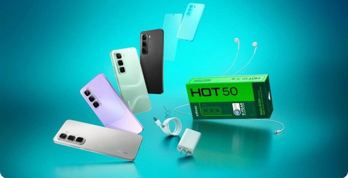 تكنولوجيا: هاتف Infinix Hot 50 4G ينطلق رسمياً بمعالج Helio G100