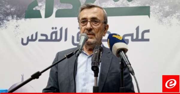 عز الدين من المكان المستهدف بمحيط مستشفى حيرام: لن يستطيع العدو كسر إرادتنا وسننتصر