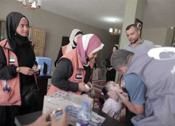 «فخر الوطن» يشيد بجهود أبطال خط الدفاع الأول في إنجاح حملة التطعيم ضد شلل الأطفال في غزة