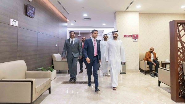 سالم بن عبدالرحمن يفتتح وحدة أمراض القلب في «برجيل الشارقة»