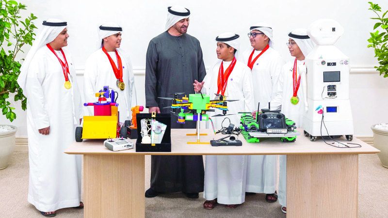 الامارات | رئيس الدولة: نريد بناء جيل يمتلك قدرات وإمكانيات نوعية