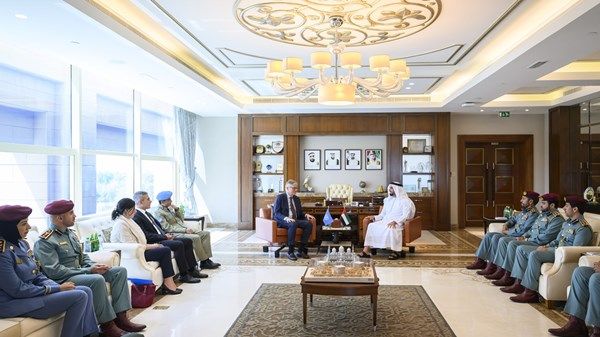 سيف بن زايد يلتقي المشاركين بورشة "أداء شرطة الأمم المتحدة"