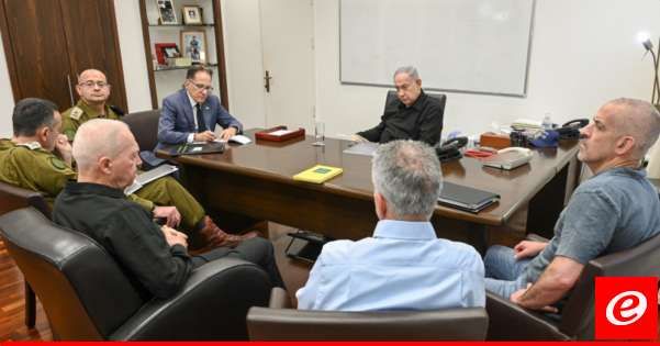 نتانياهو يجري مشاورات مع قادة الأجهزة الأمنية: إيران ارتكبت خطأ كبيرا وستدفع ثمنه