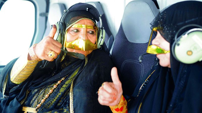 الامارات | رحلات «رد الجميل» لكبار المواطنين.. فرصة لمشاهدة جمال دبي من سمائها