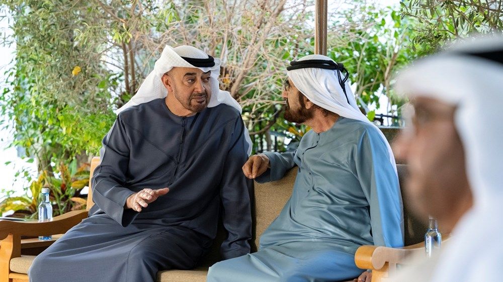 خلال لقائهما في دبي.. رئيس الدولة ومحمد بن راشد يبحثان شؤون الوطن والمواطن
