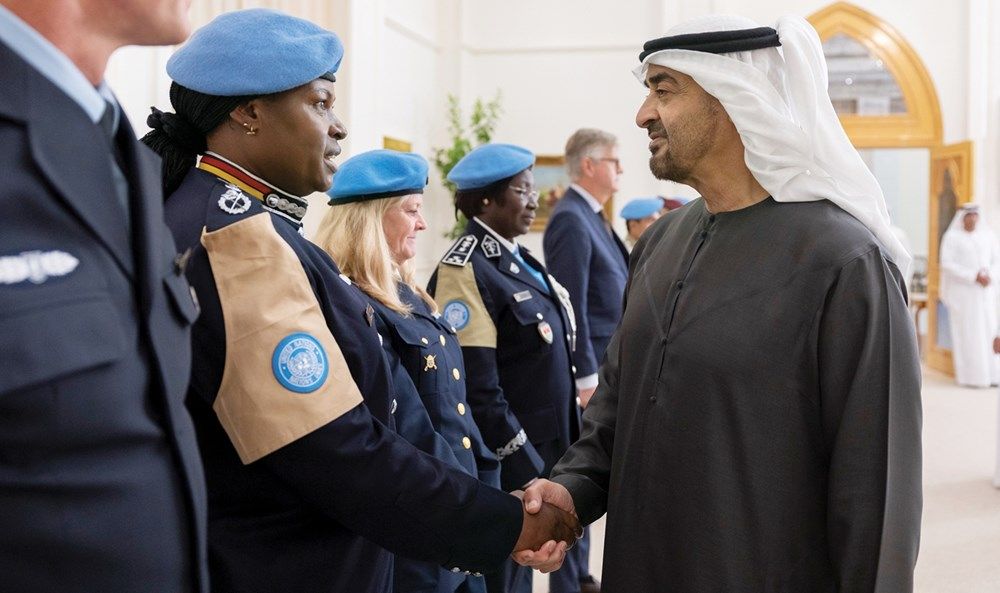 رئيس الدولة: تعزيز التعاون الدولي في سبيل مجتمعات أكثر أمناً