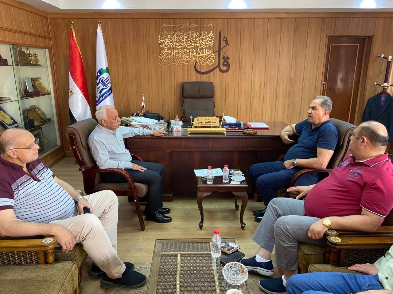 اتحاد العمال و"نقابات العمال العرب" يبحثان عددا من الملفات المشتركة