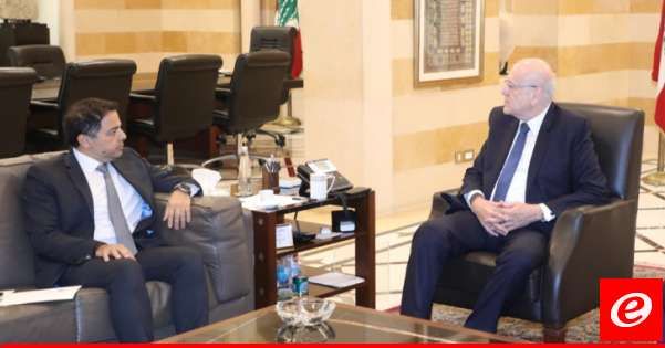 ميقاتي التقى منصوري: سأطلب ملاحقة المتلاعبين بتطبيقات توهم بوجود بلبلة بسعر الصرف