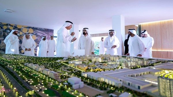 محمد بن راشد يعتمد المخطط الرئيسي الجديد لمدينة «إكسبو دبي» بحضور حمدان بن محمد