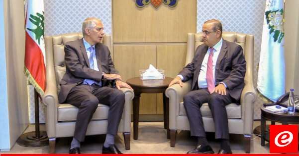 البيسري بحث مع ماغرو بدور فرنسا بتعزيز الجهود الدبلوماسية لوقف العدوان ومساعدة لبنان