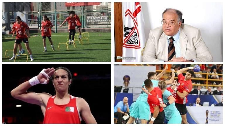 ملف الخليج 365.. برونزية يد الأهلي.. حقيقة إيقاف ايمان خليف.. مران سيدات الزمالك والأهلي الختامي