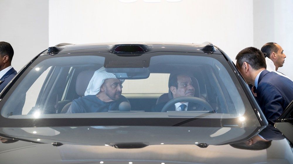 بحضور رئيس الدولة والرئيس المصري..«نيو» العالمية و«سايفن» القابضة الإماراتية تطلقان شراكة لتعزيز مسيرة الابتكار بقطاع المركبات الكهربائية الذكية