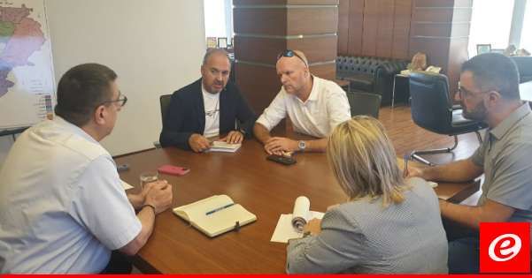 حجار ناقش مع فرايجسن آلية حل لأزمة النازحين السوريين بلا مأوى