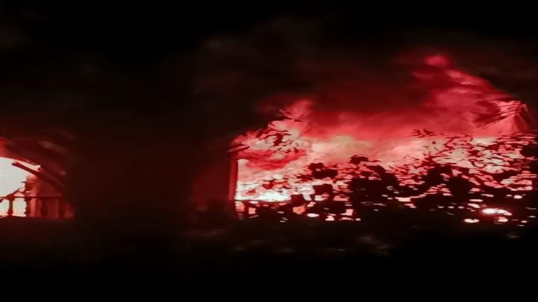 3 حالات اختناق في حريق شقة بالمعادي