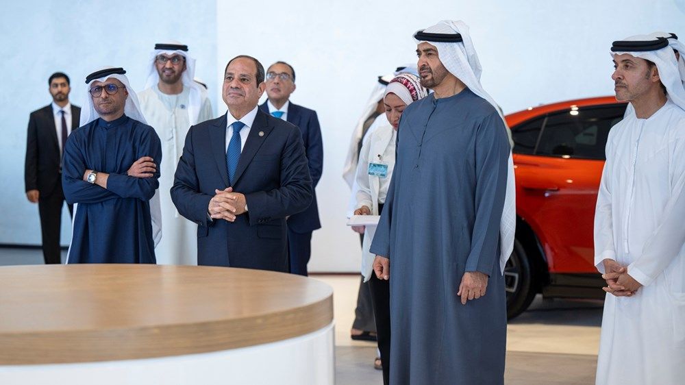 بحضور رئيس الدولة والرئيس المصري..«نيو» العالمية و«سايفن» القابضة الإماراتية تطلقان شراكة لتعزيز مسيرة الابتكار بقطاع المركبات الكهربائية الذكية