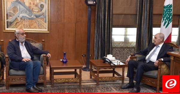 بقرادونيان التقى بري: لضرورة وحدة اللبنانيين في المرحلة الحالية والتصدي لاستفزازات العدو