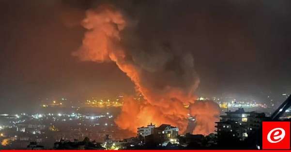 سلسلة غارات إسرائيلية عنيفة استهدفت المريجة بالضاحية الجنوبية لبيروت