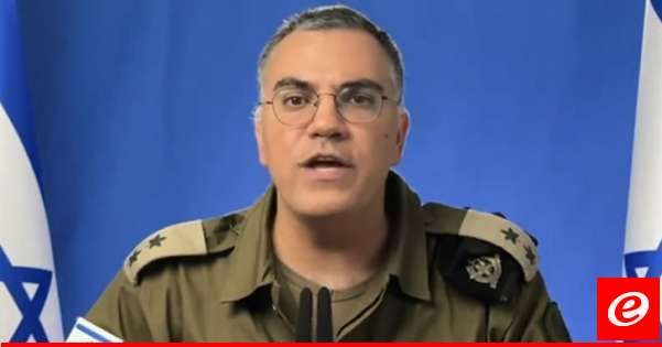 أدرعي: أغرنا على نفق أرضي عابر لحدود لبنان- سوريا يستخدمه "حزب الله" لنقل وسائل قتالية