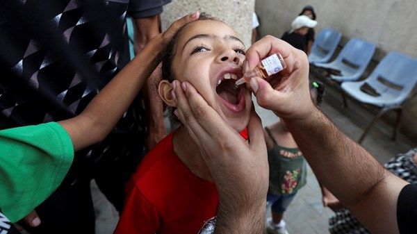 التخطيط لجولة ثانية من التطعيم ضد شلل الأطفال في غزة