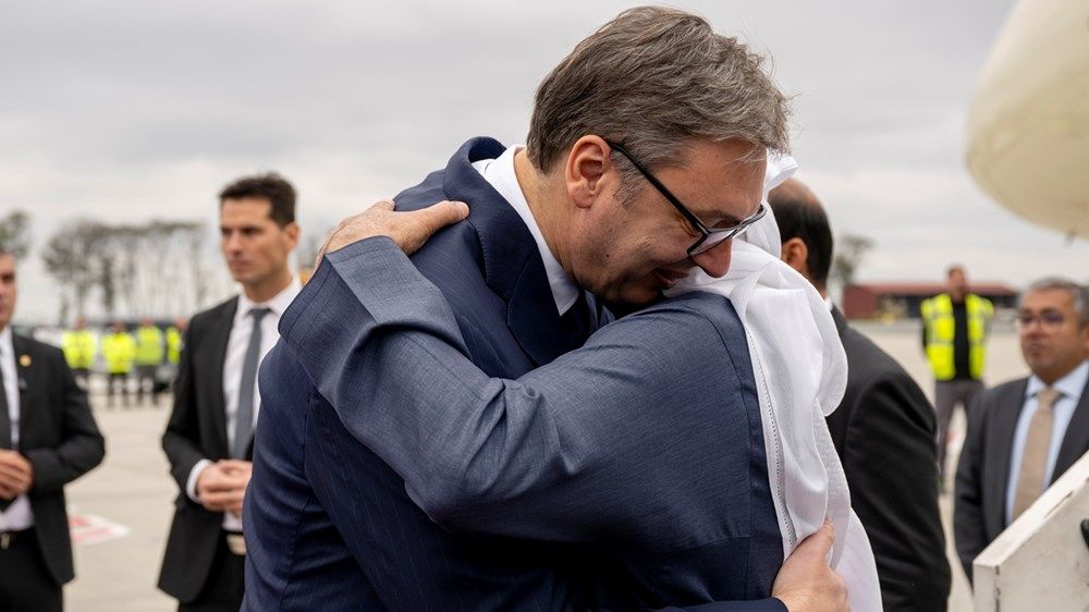 رئيس الدولة يصل إلى صربيا في زيارة عمل