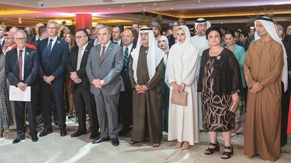 نهيان بن مبارك يحضر حفل سفارة مالطا باليوم الوطني