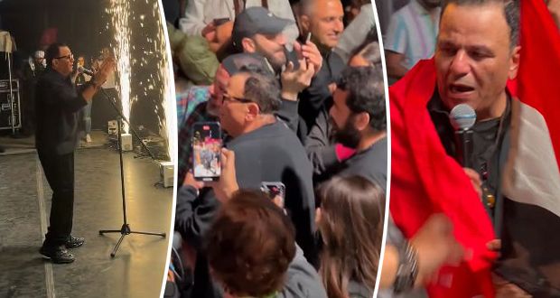 محمد فؤاد يرفع علم مصر في كندا: “يا أغلى اسم في الوجود”