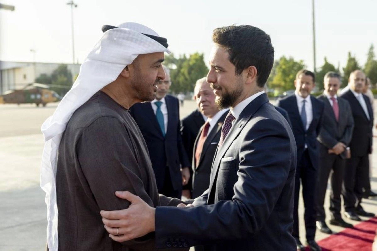 الخليج اليوم .. محمد بن زايد يغادر الأردن في ختام زيارة عمل