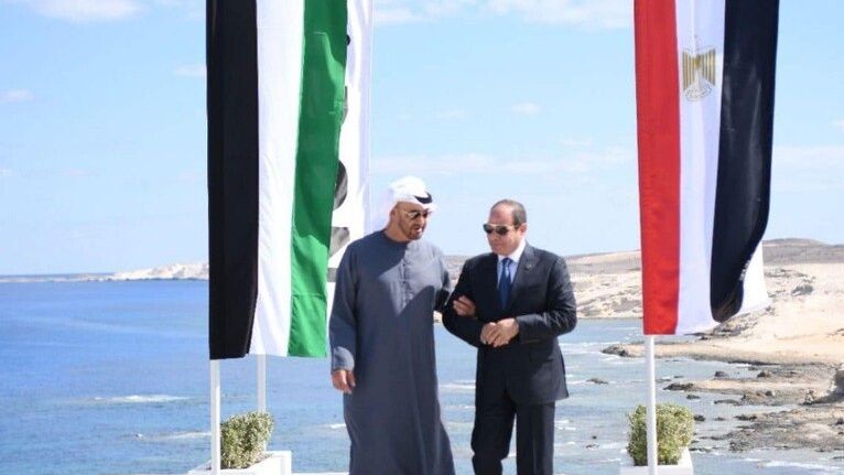 "رأس الحكمة".. السيسي وبن زايد بفتتحان مشروع الـ 150 مليار دولار