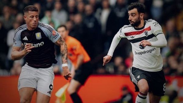 التعادل السلبي يحسم الشوط الأول بين اليونايتد وأستون فيلا