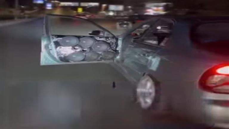 أمن القاهرة يتحرك ضد سائق يستعرض بسيارته