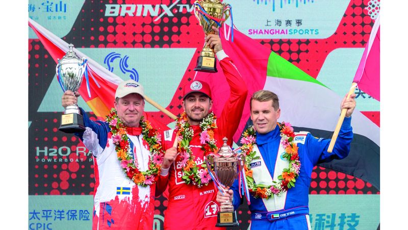 الامارات | زورق «الشارقة 17» يحلق في مونديال الفورمولا1