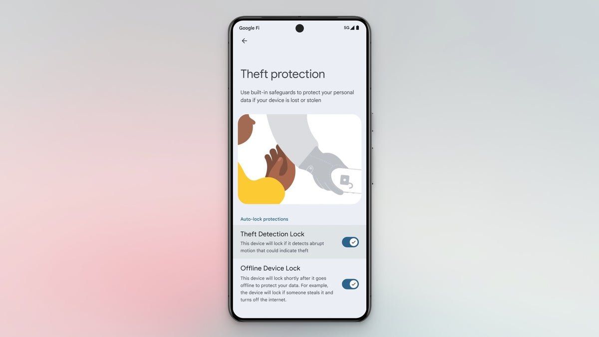 تكنولوجيا: جوجل تطلق ميزات قفل كشف السرقة وقفل الجهاز غير المتصل والقفل عن بُعد لأجهزة أندرويد