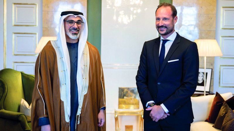 الامارات | ولي عهد أبوظبي وولي عهد النرويج يبحثان تعزيز العلاقات الثنائية