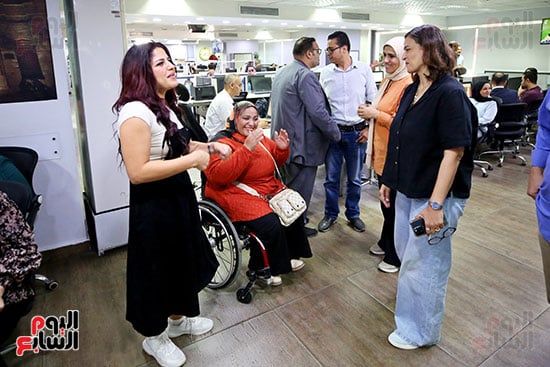 زغرودة الفرحة.. نادية فكرى تحتفل بذهبية باريس فى صالة الخليج 365 (فيديو)