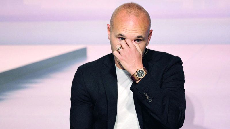 الامارات | إنييستا يعتزل كرة القدم بعمر 40 عاماً