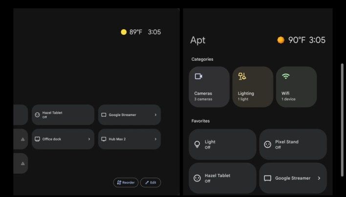 تكنولوجيا: شاشة توقف Android 15 Home Controls تعرض الطقس الآن