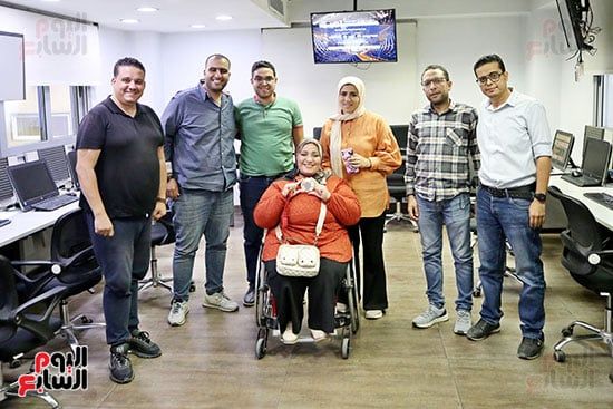 زغرودة الفرحة.. نادية فكرى تحتفل بذهبية باريس فى صالة الخليج 365 (فيديو)