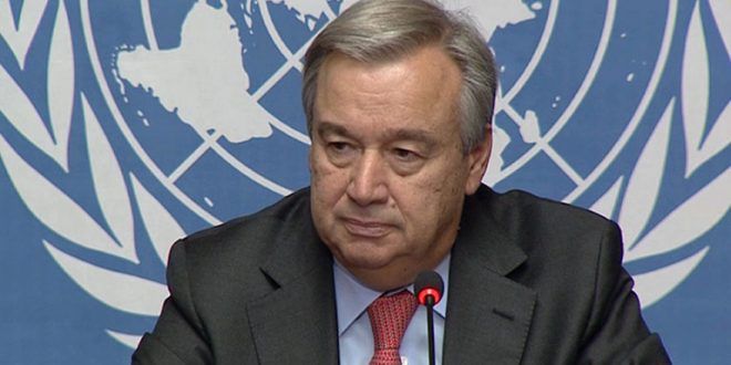 الأمين العام للأمم المتحدة يحذر من الموافقة على مشروع القانون الإسرائيلي بشأن الأونروا