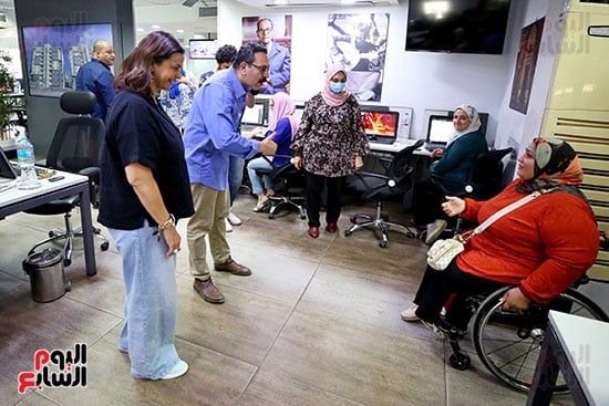 زغرودة الفرحة.. نادية فكرى تحتفل بذهبية باريس فى صالة الخليج 365 (فيديو)