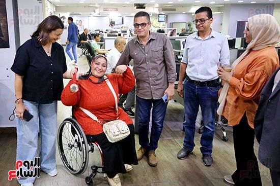 زغرودة الفرحة.. نادية فكرى تحتفل بذهبية باريس فى صالة الخليج 365 (فيديو)