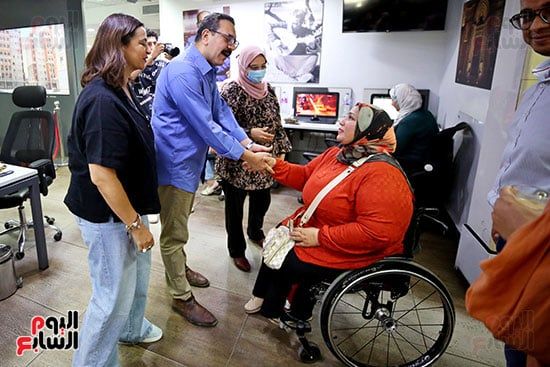 زغرودة الفرحة.. نادية فكرى تحتفل بذهبية باريس فى صالة الخليج 365 (فيديو)