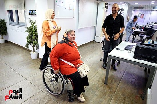 زغرودة الفرحة.. نادية فكرى تحتفل بذهبية باريس فى صالة الخليج 365 (فيديو)