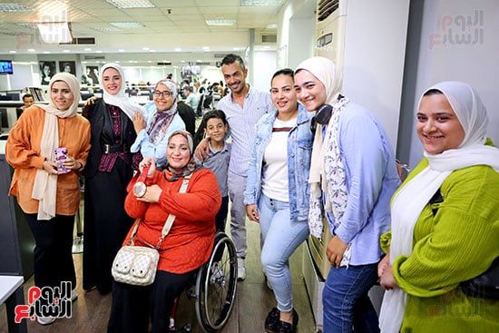 زغرودة الفرحة.. نادية فكرى تحتفل بذهبية باريس فى صالة الخليج 365 (فيديو)