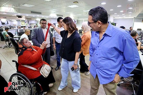 زغرودة الفرحة.. نادية فكرى تحتفل بذهبية باريس فى صالة الخليج 365 (فيديو)