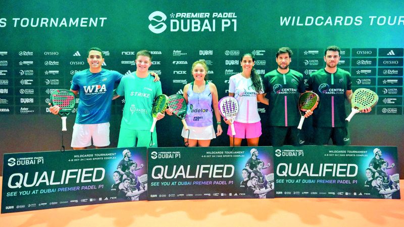 الامارات | 6 لاعبين يتأهلون إلى «بريمير بادل P1 دبي»