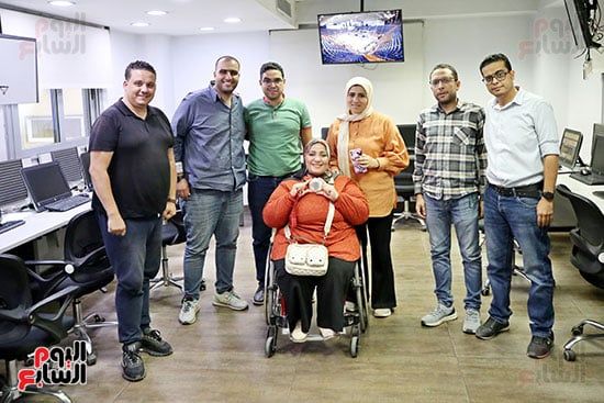 زغرودة الفرحة.. نادية فكرى تحتفل بذهبية باريس فى صالة الخليج 365 (فيديو)