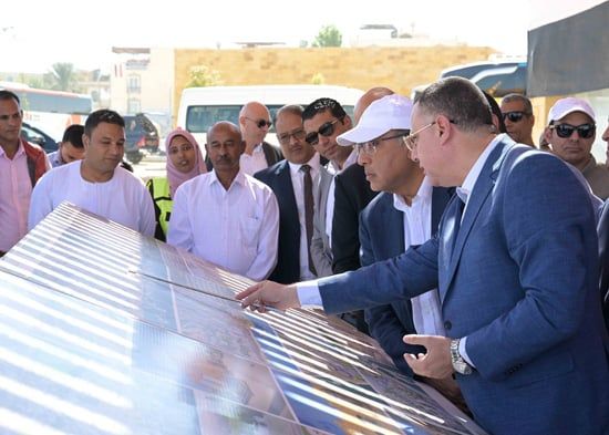 رئيس مجلس الوزراء يتفقد أعمال ترميم معبد "هابو" فى الأقصر