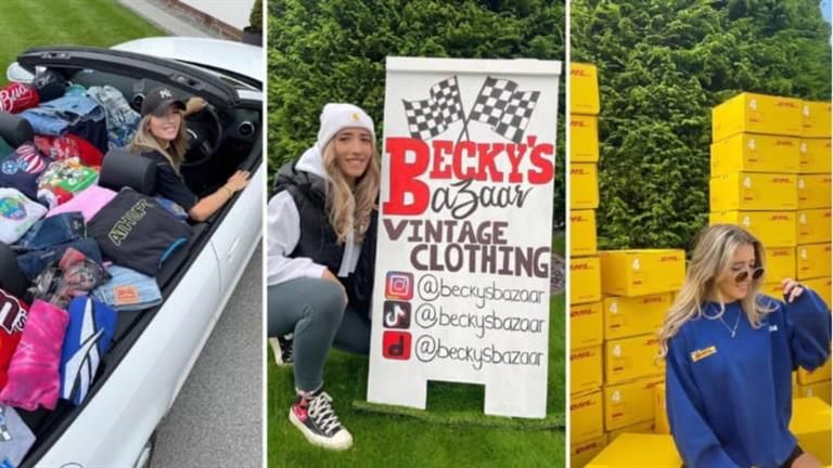 تيك توكر بريطانية تجني ثروة هائلة من ملابسها القديمة.. ماذا فعلت؟
